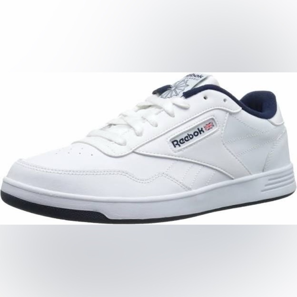 Men’s Reebok Club Memt White Sneakers Size 10.5M